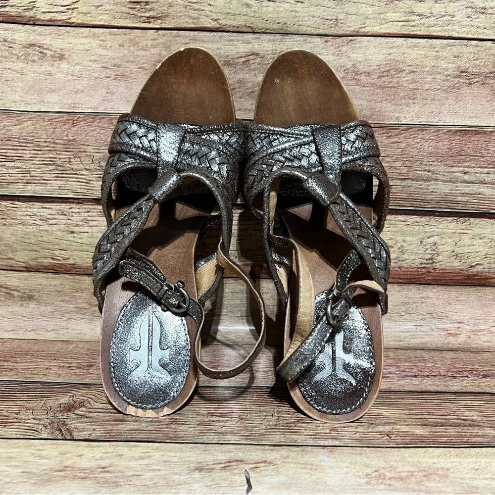 Frye Dolly Woven Heels